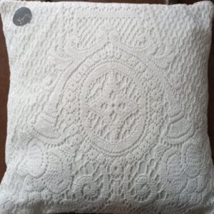 bar a créa coussin dentelle recyclée Paula