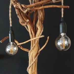 bar a créa lampe souche bois recyclé2