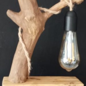 bar a créa lampe souche bois recyclé8