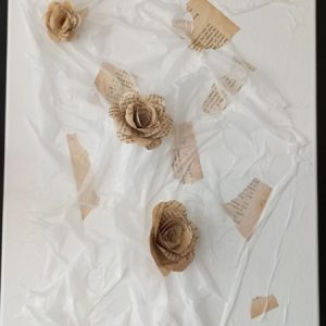 bar a crea boutons fleurs papier recycle